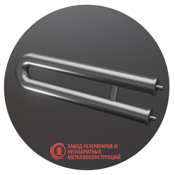 Регистры отопления двухрядные РЗП-2x219x5.0-4000 мм