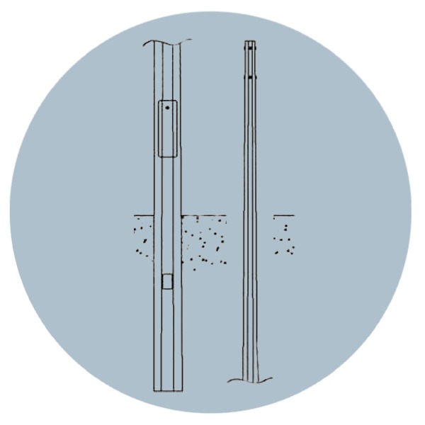 Опора освещения ОГК-11,0-4(4)