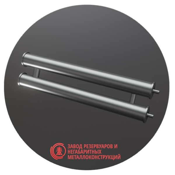 Регистры отопления двухрядные РСП-2x108x3.0-6000 мм