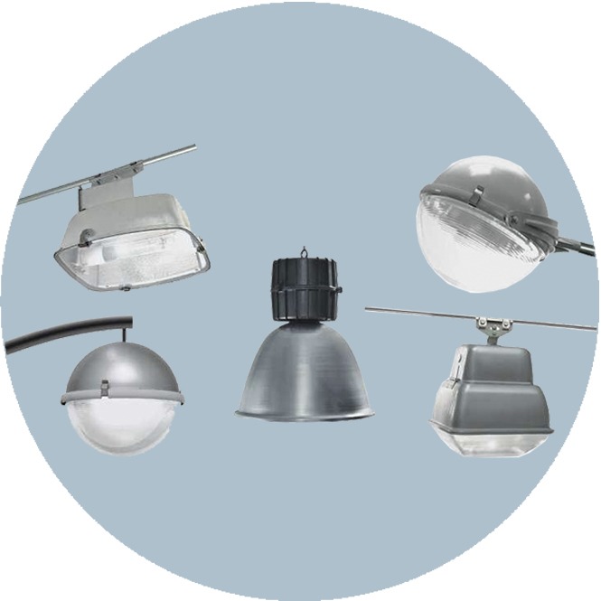 Светильник ламповый &quot;Филлипок&quot; ртутный подвесной