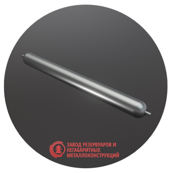 Регистры отопления однорядные РЭ-1x159x2.5-4000 мм