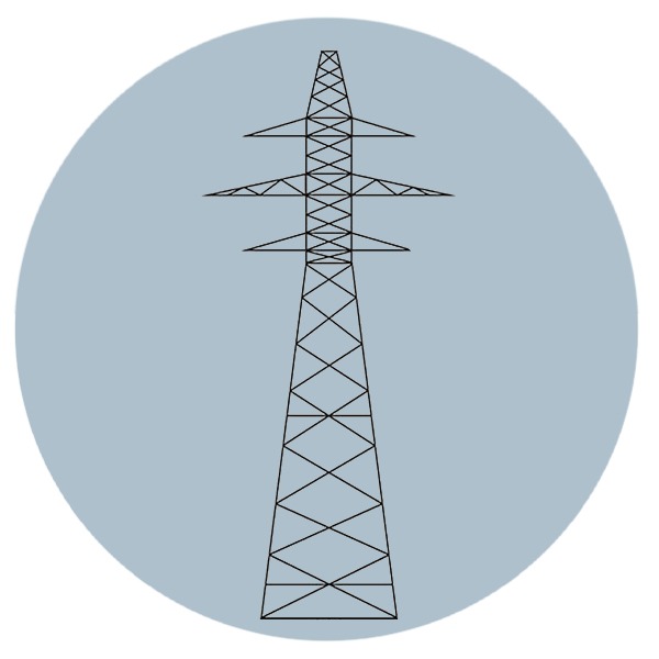 Промежуточная унифицированная опора 1П220-1т-4,5